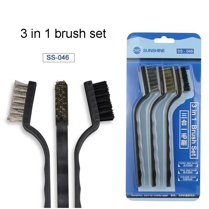 Electronics Repair Company - SUNSHINE SS-046 3 In1 Cleaning Brush