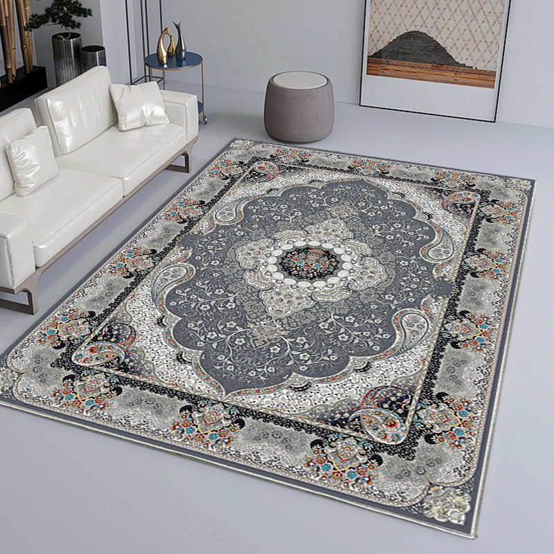 Electronics Repair Desk - VIKAMA American-Style Light Luxury Vintage Rug