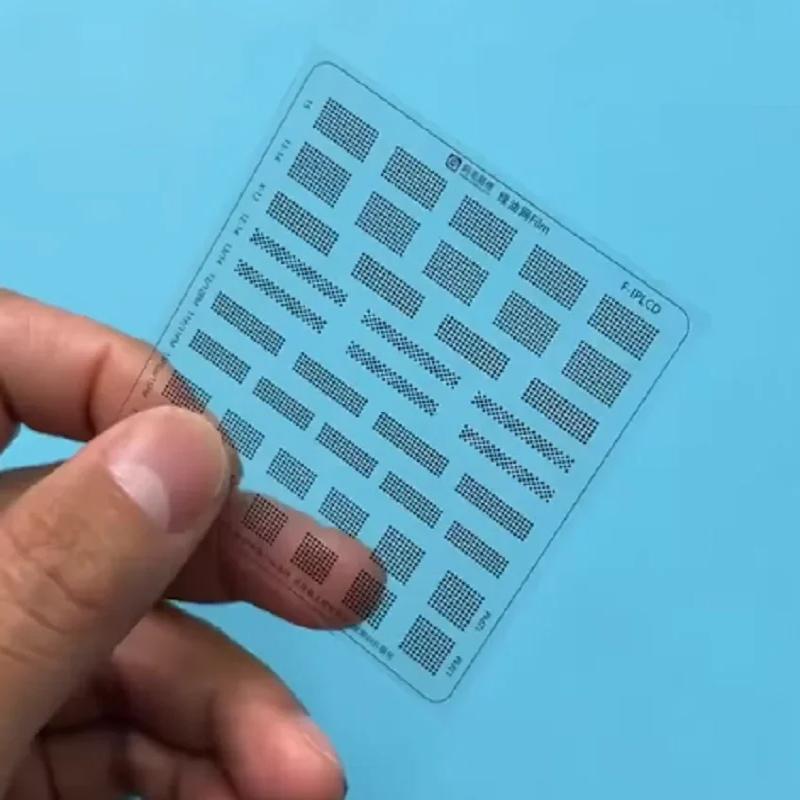 Electronic Repairing - F-IPLCD Green Oil BGA Reballing Stencil
