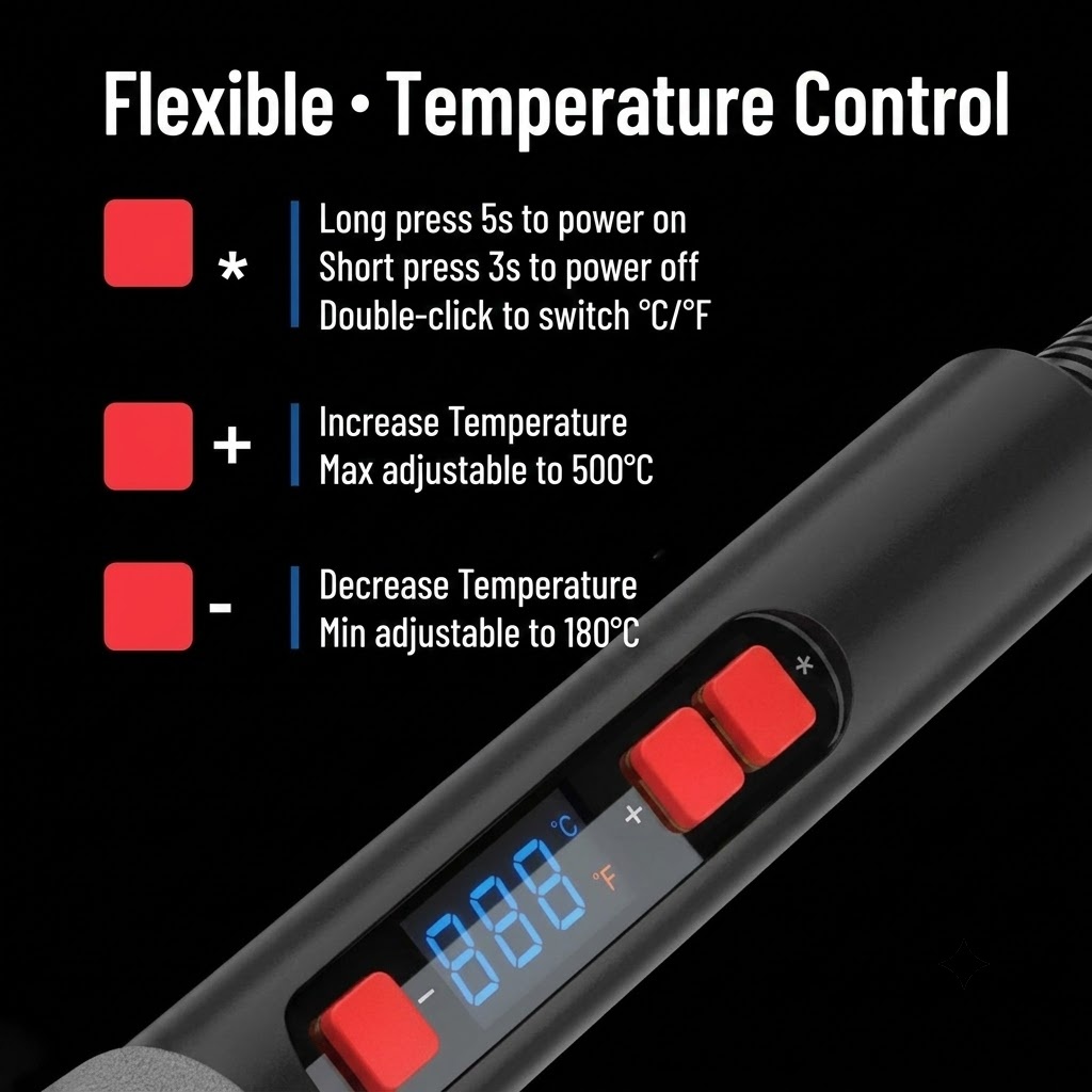 Adjustable Temperature Solderi - Electronics Repair Uk review and price