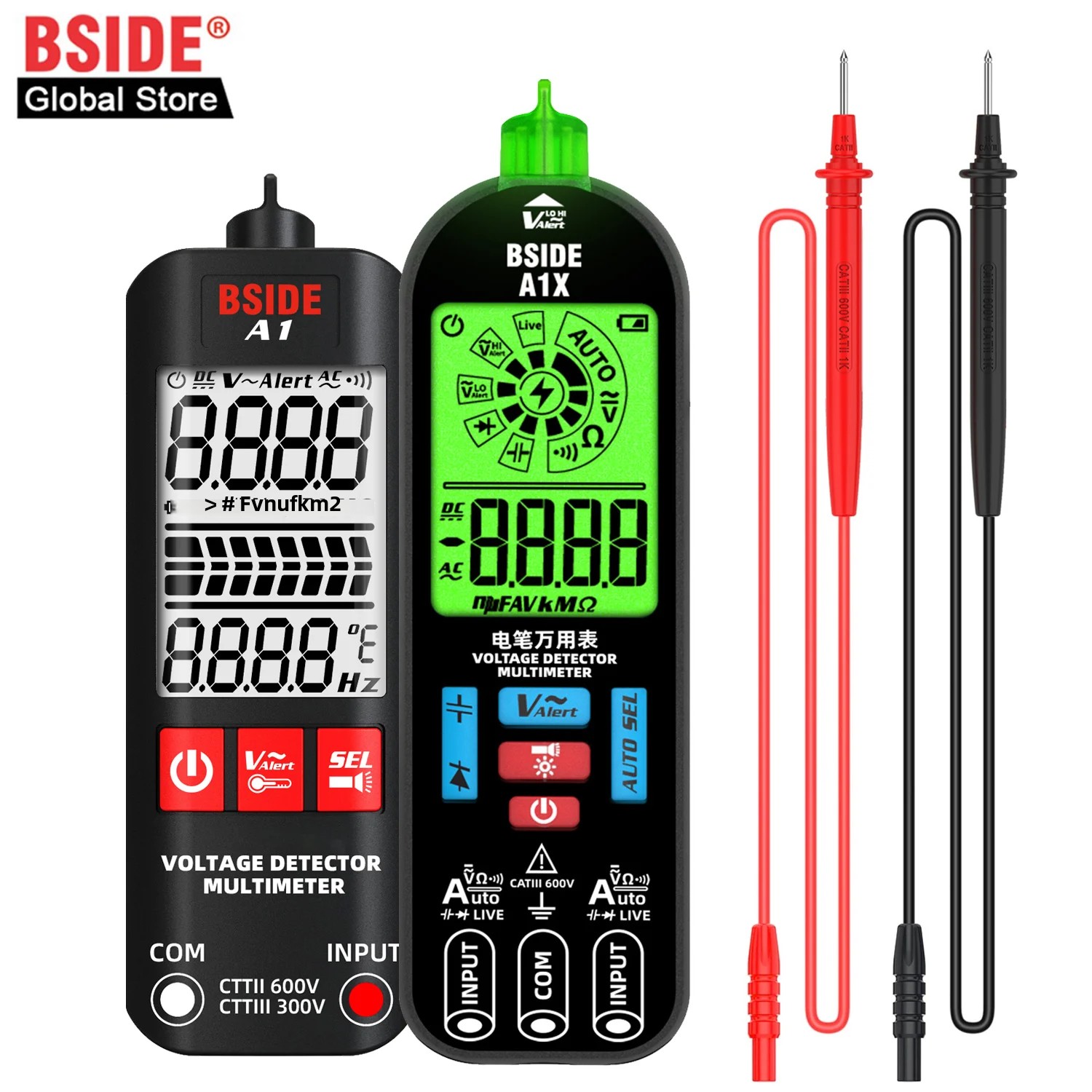 BSIDE A1/A1X Smart Digital Mul - Usb Ammeter Tester review and price