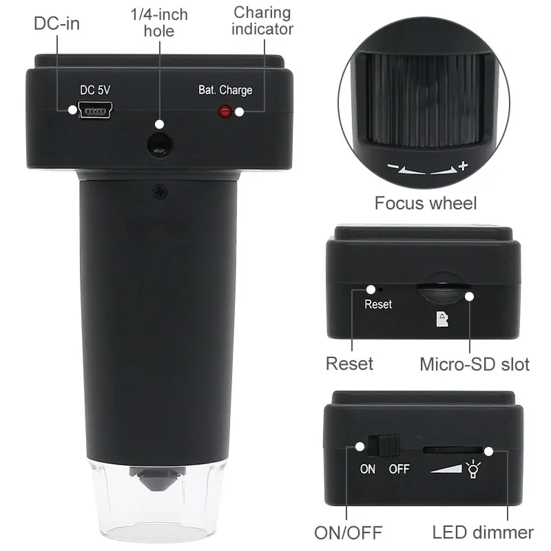 1080P HD 200X Wireless WIFI Mo - Electronics Repair Lab review and price