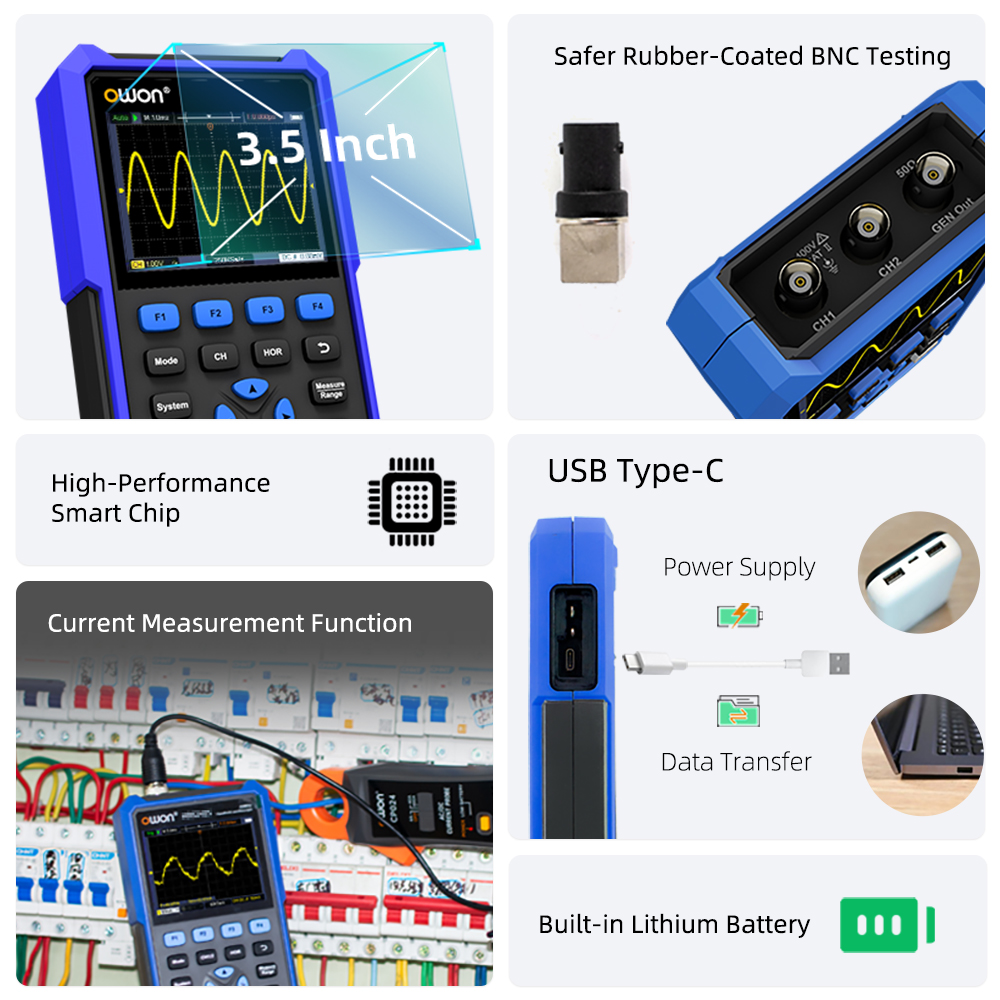 OWON HDS200 Series Handheld Di - Electronics Repair Lab review and price