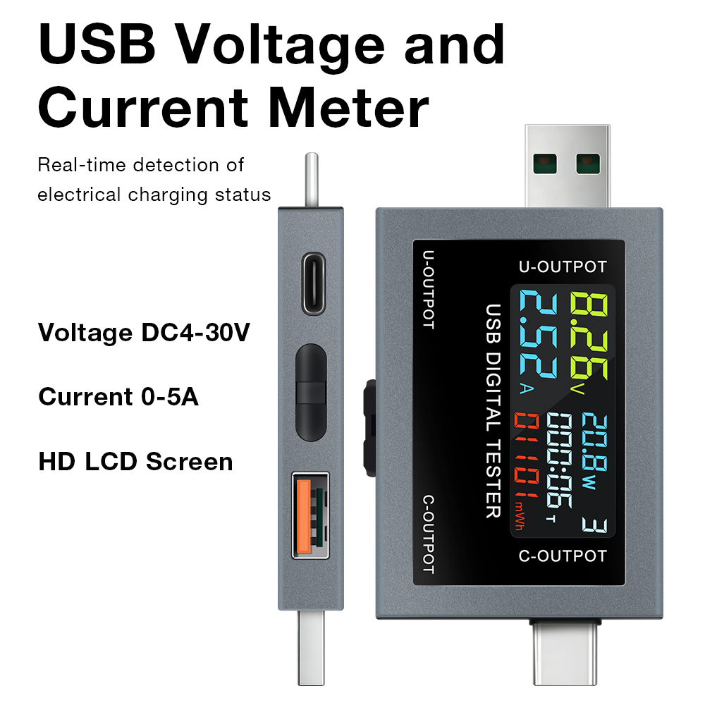USB Type-C Charging Tester DC  - Usb Ammeter Tester review and price