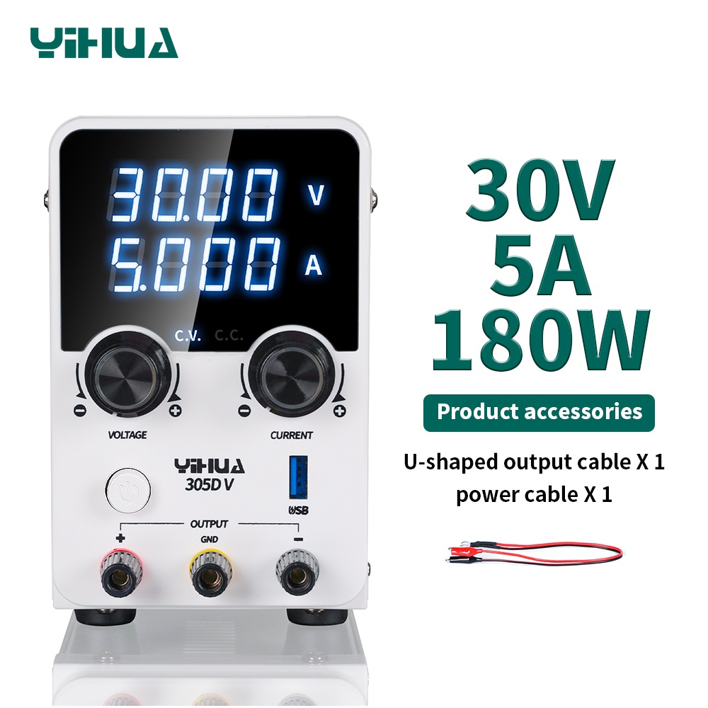 YIHUA 305D-V 180W DC Power Sup - Electronics Repair Lab review and price