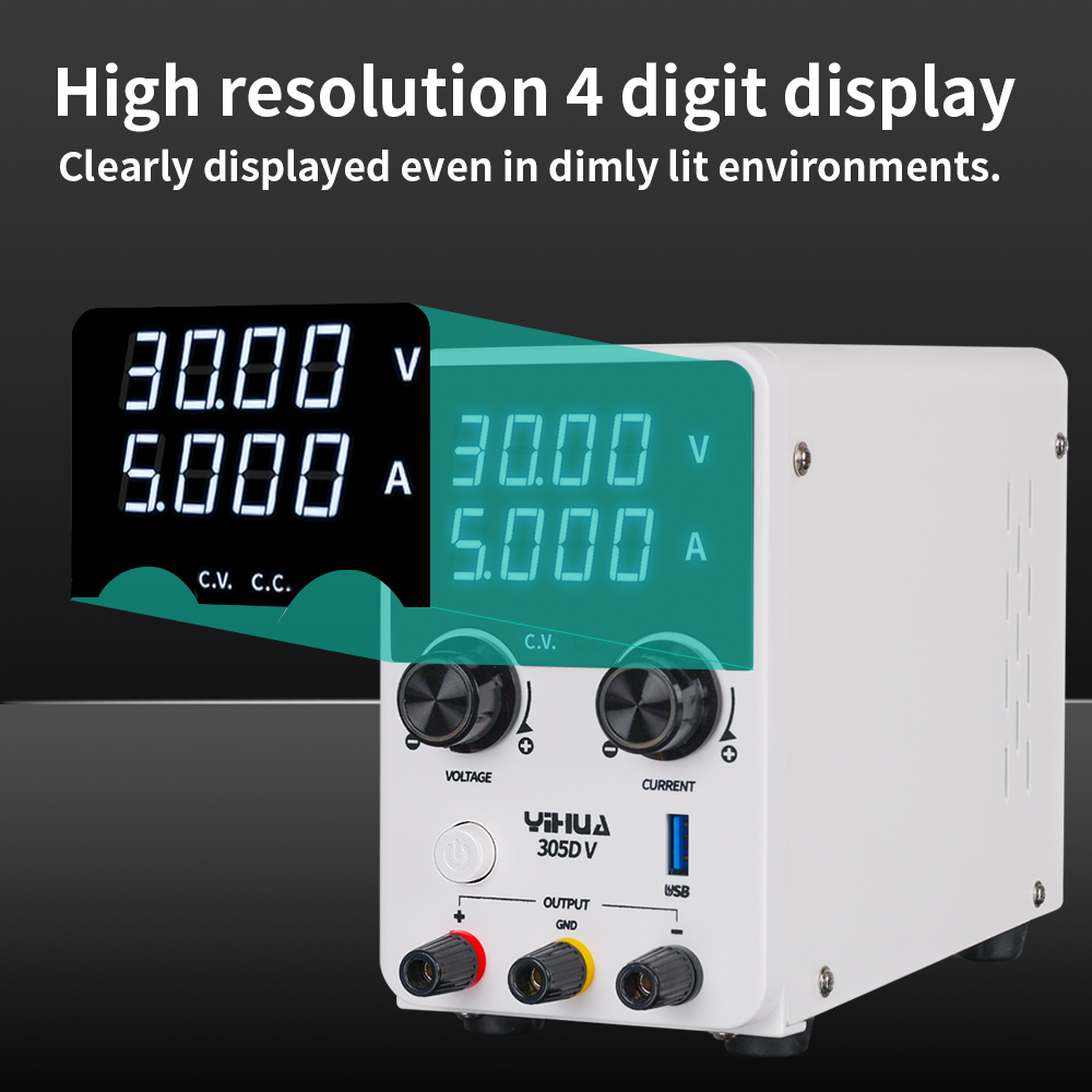 YIHUA 305D-V 180W DC Power Sup - Electronics Repair Lab review and price