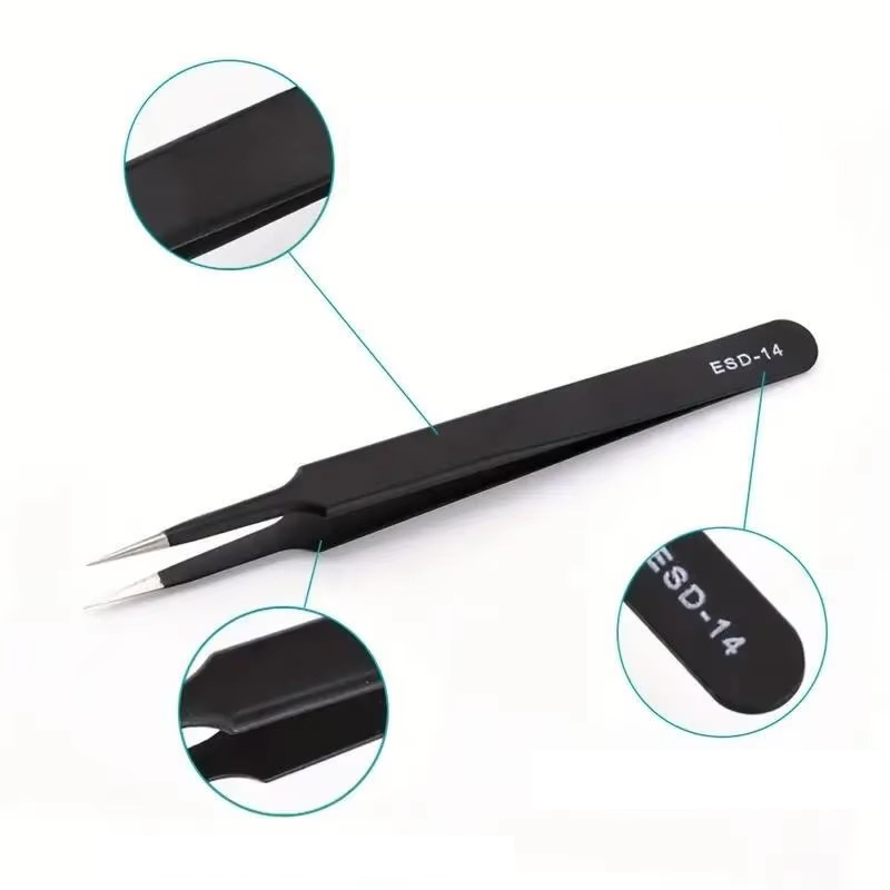 6pcs ESD Anti-Static Stainless - Electronics Repair Tool review and price