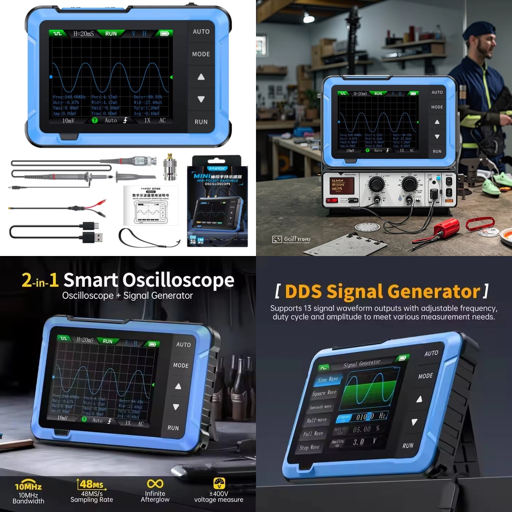 For DSO510 Mini Portable 2 in  - Electronic Repairing review and price
