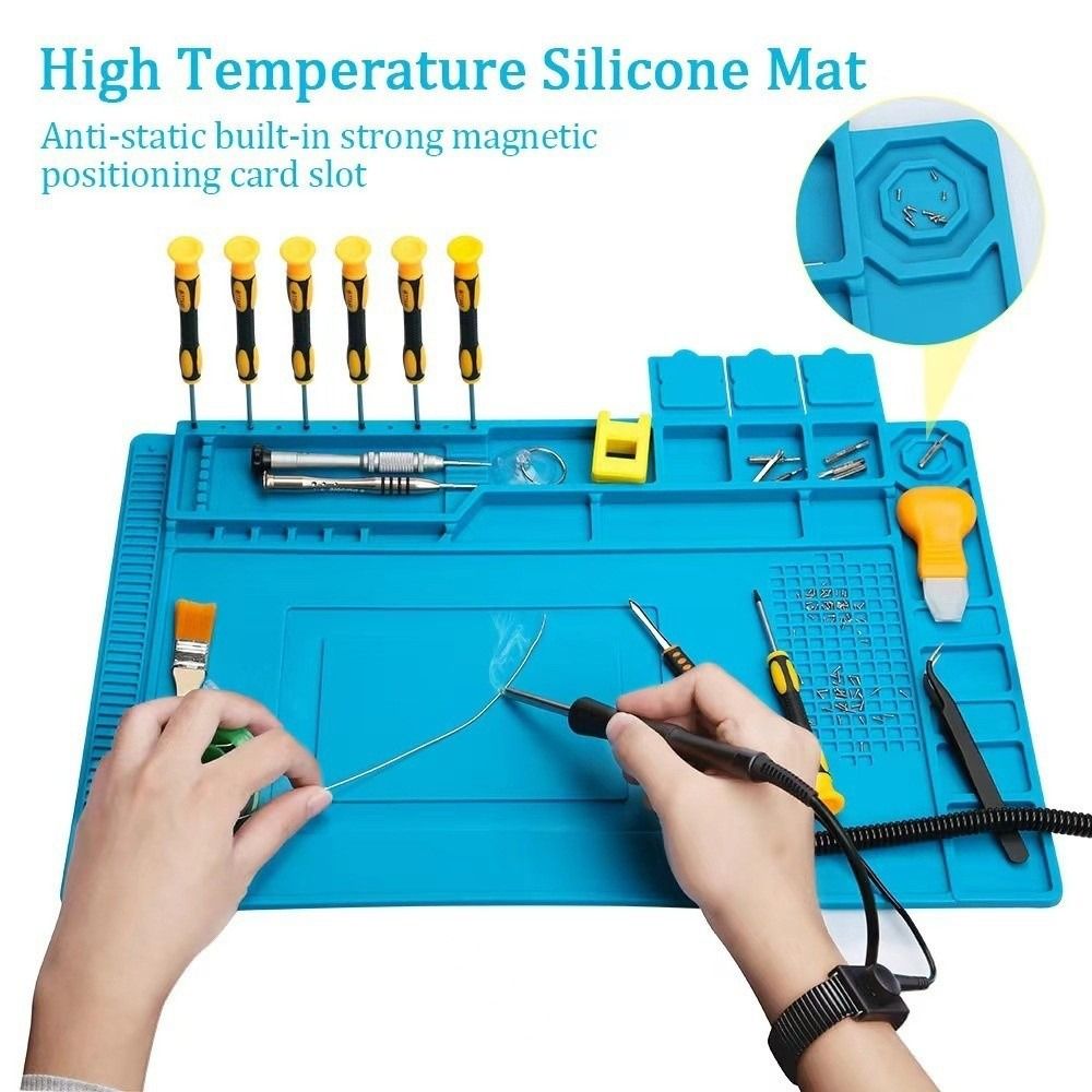 Silicone Soldering Station Mat - Electronics Repair Desk review and price