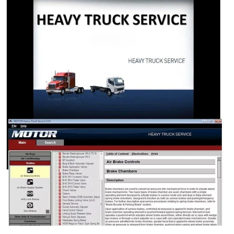 MOTOR Heavy Truck Service V19  - Electronics Repair Service review and price