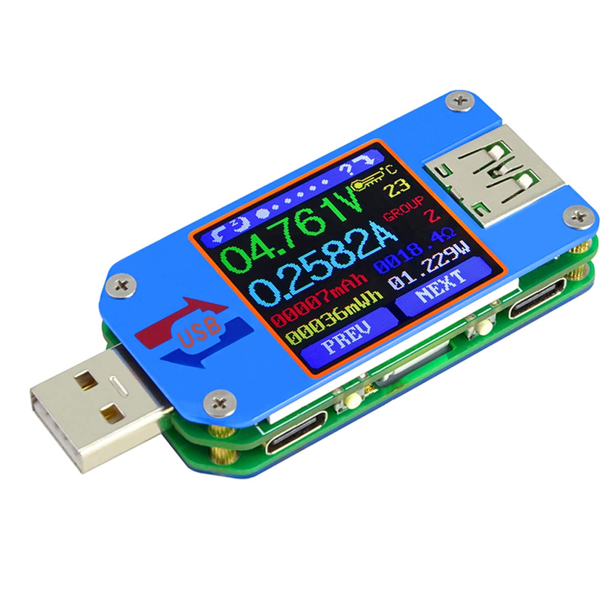 UM25 UM25C Voltage and Current - Usb Ammeter Tester review and price