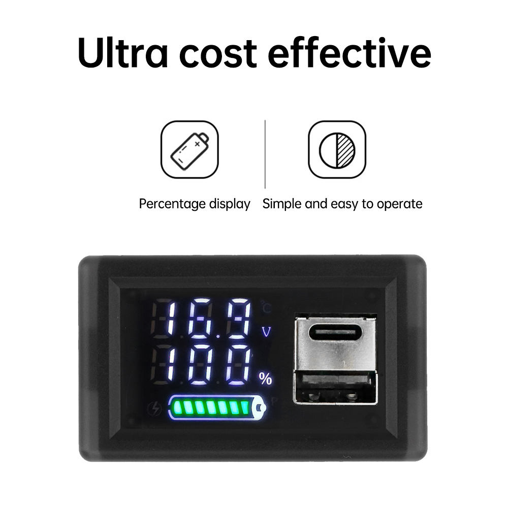 USB+Type-C/Dual USB 9V 12V 24V - Usb Ammeter Tester review and price