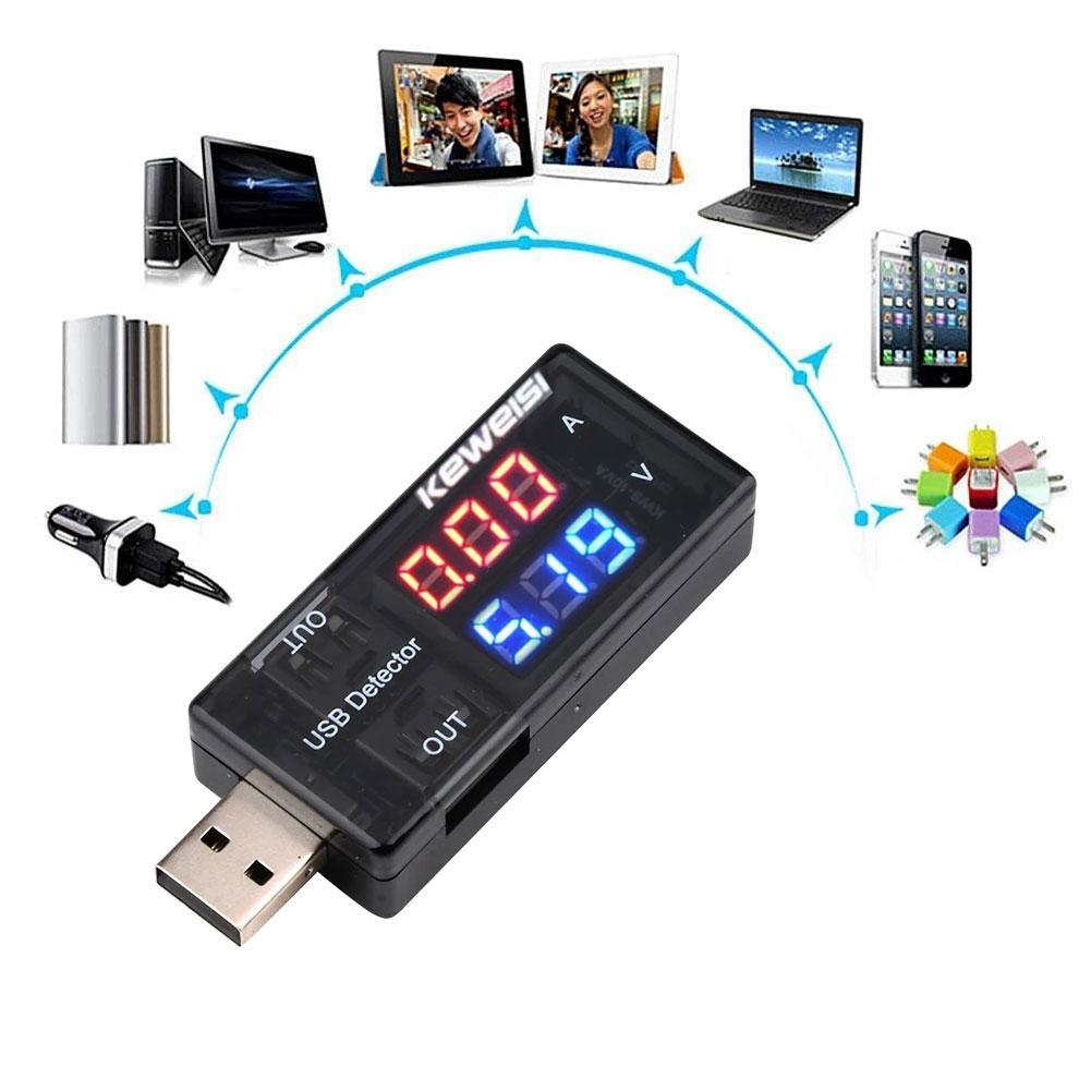 Dual Digital USB Current Volta - Usb Ammeter Tester review and price